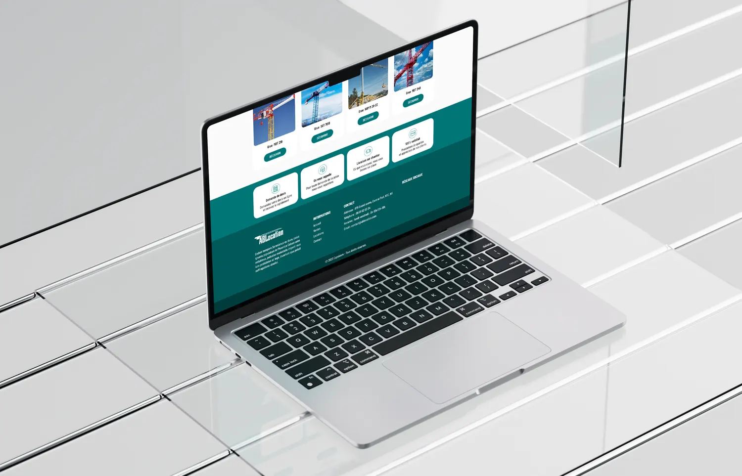 AB Location - webdesign Capsicom