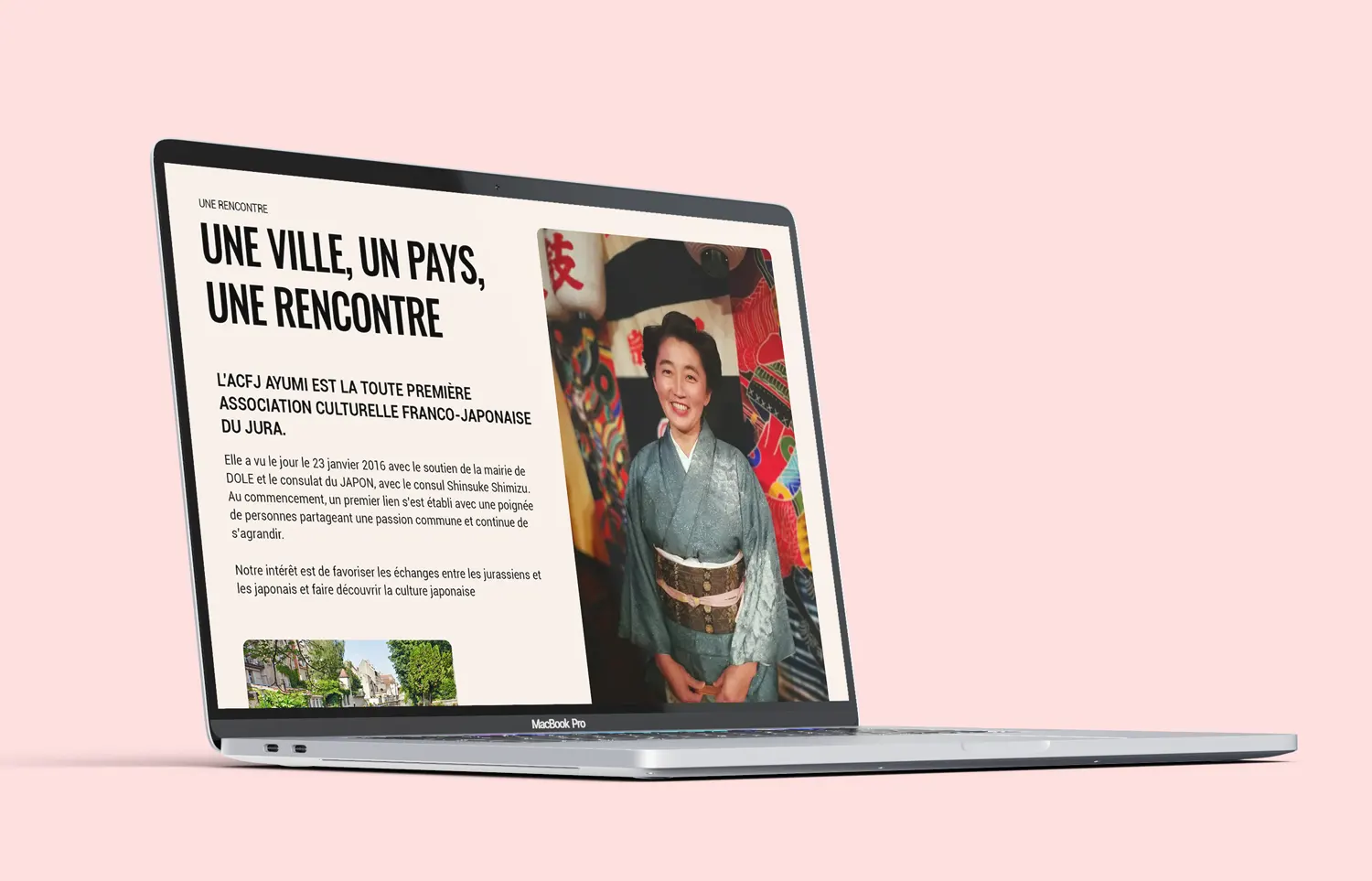 ACFJ Ayumi - site vitrine Capsicom